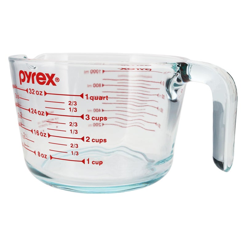 PYREX كوب قياس زجاجي بايركس 5301485 سعة 4 أكواب - صنع في الولايات المتحدة الأمريكية - Image 4