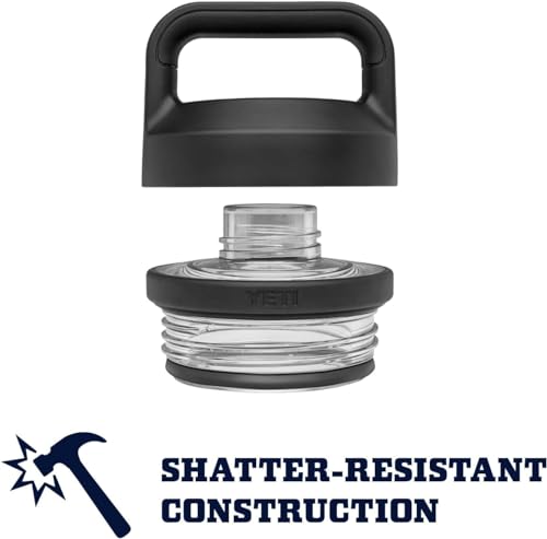 YETI Rambler 36 oz Bottle, Vacuum Insulated, Stainless Steel with Chug Cap, Black - Image 4