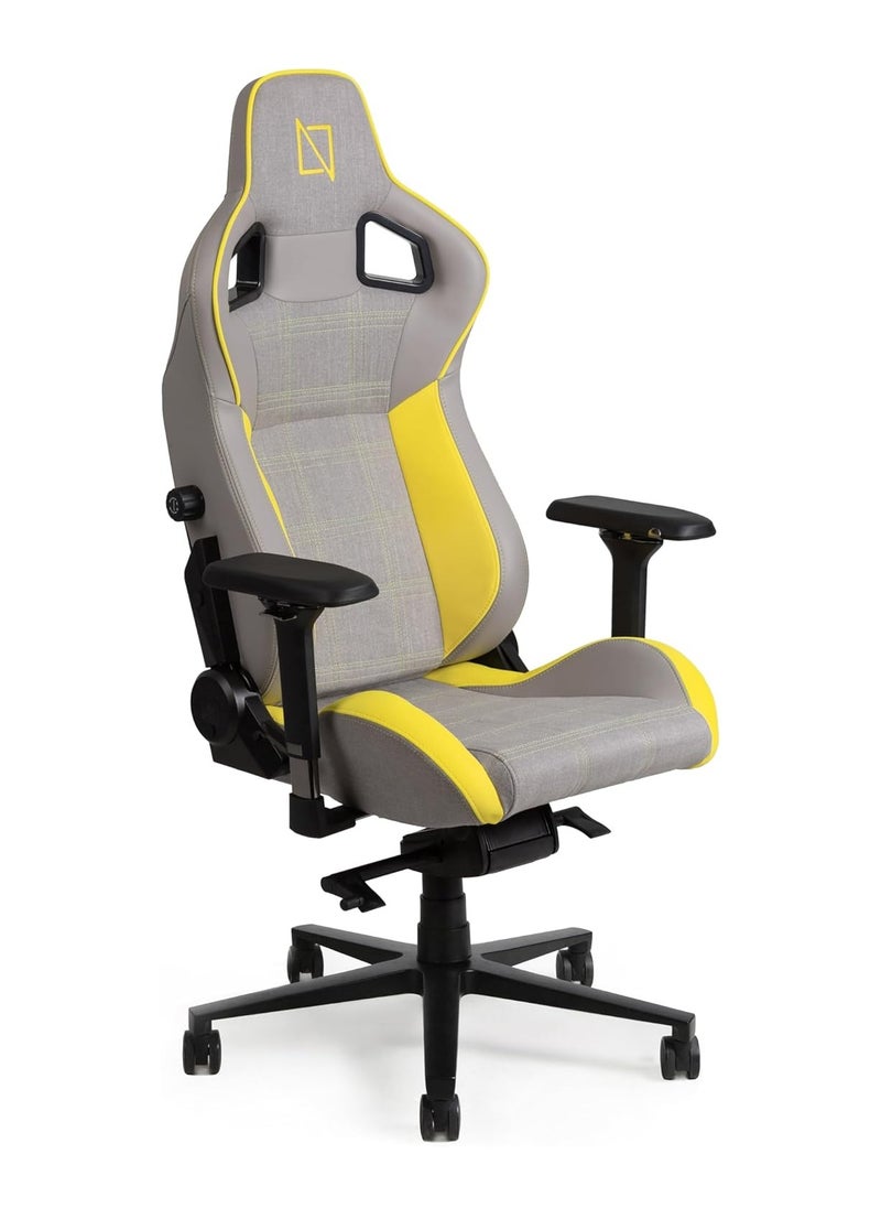 NAVODESK - Navodesk APEX AIR Ergonomic Gaming Chair with Magnetic Memory Foam Headrest Lumbar Support LEMON FORMULA SERIES - Image 1
