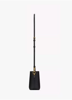 Yves Saint Laurent LE 37 Mini Top Handle u0026 Shoulder Bag – Women's Black Leather YSL Handbag  - Image 5