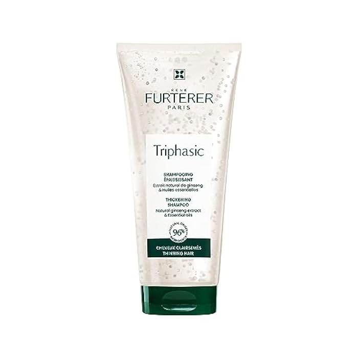René Furterer Rene Furterer TRIPHASIC Thickening Shampoo – For Thinning Hair – Improves hair density & strength – Scalp Nutrition – Rosemary Oil - For Men & Women - Color Safe - Image 1
