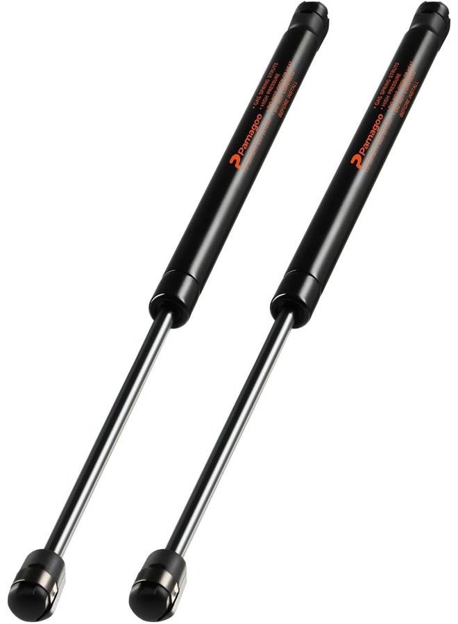 Pamagoo C16-11028 12 inch 40 lbs Gas Struts, Weatherguard Tool Box Parts Shocks,12" Spring for Truck Toolbox Pickup Leer Camper Shell Side, Rear Window Lift Support, 2 Pack - Image 1
