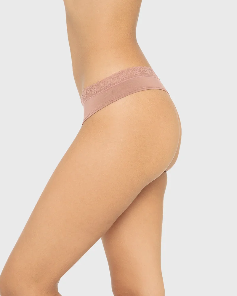 لا سينزا La Senza Ultrasoft Modal Thong Panty