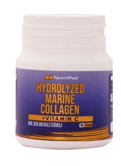 NutriPad Collagen with Vitamin C , 30 Tablets 