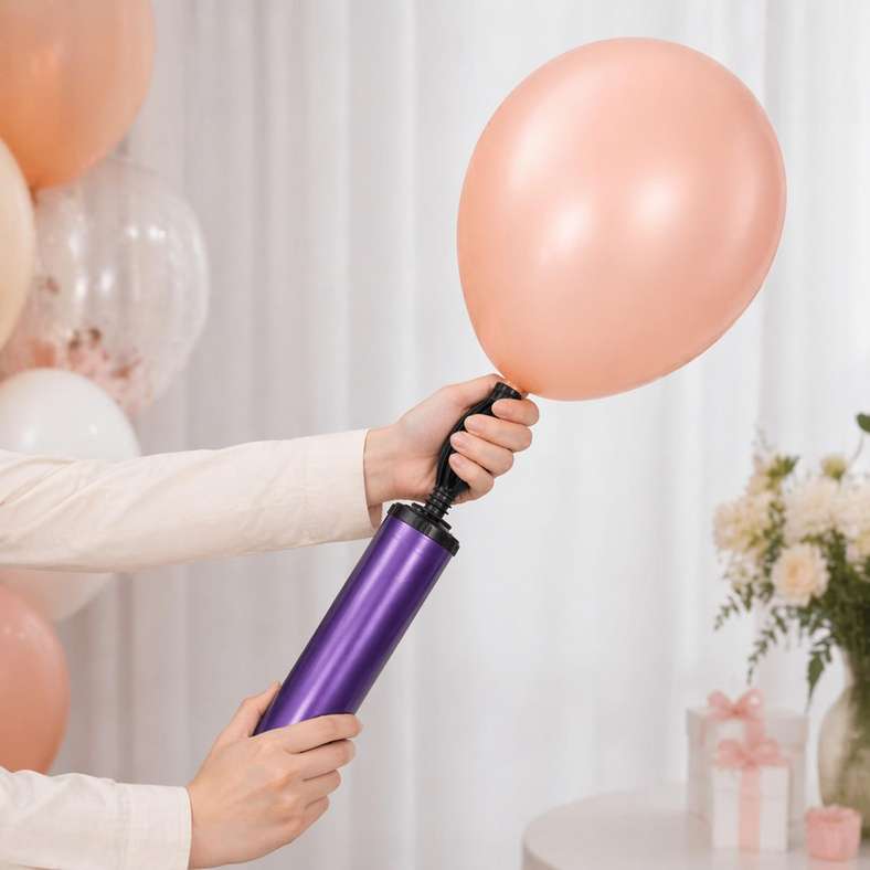 Pan Home Aura Manual Balloon Pump 28x6x6xcm -Assorted - 162BLT9901432 - Image 1