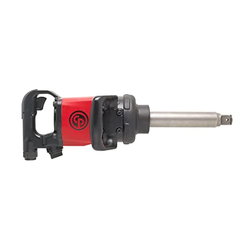 Chicago Pneumatic CP7782-6 Air Impact Wrench (1 Inch), 6 Inch Ext. Anvil, Air Gun Industrial Repair & Assembly Tool, D-Handle , Pinless Rocking Dog, Max Torque Output 1920 ft. lbf/2600 Nm, 5200 RPM - Image 1