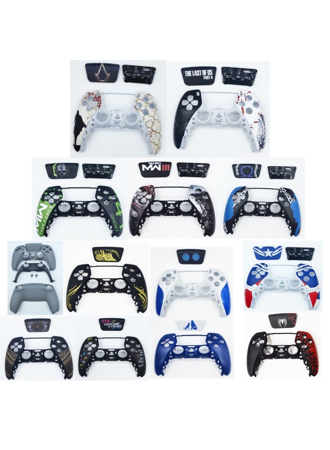 PS5 غطاء ملصق مائي بديل لملحقات وحدة التحكم في الألعاب Call Of Duty Spider-Man Ares ملحقات لعبة Call Of Duty Spider-Man Ares - لون المنتج: لوحة اللمس + قاعدة الجيل الثاني + غطاء الوجه + شريط زخرفي + الغلاف السفلي - Image 4
