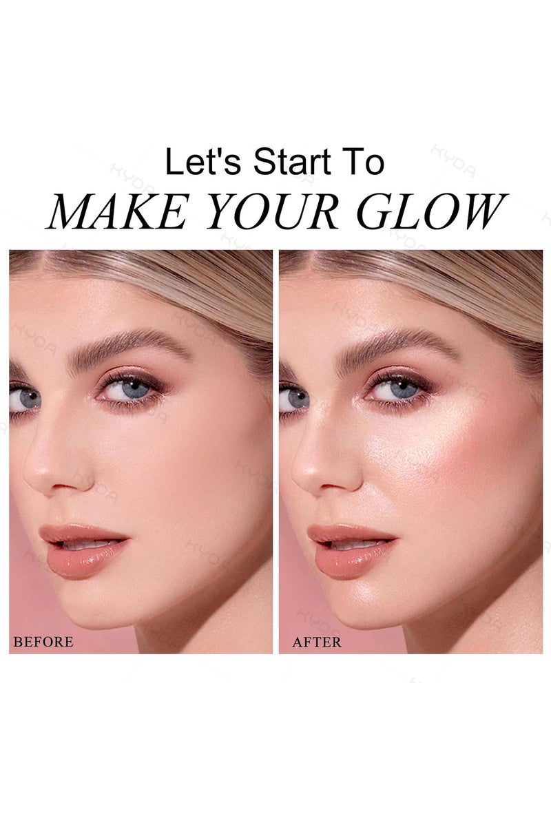 KYDA Face Highlighter Palette PEARL - Image 3