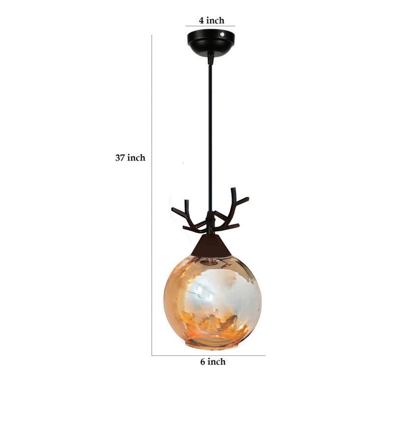Lyse Decor Hanging Lamps for Bedroom, Pendant Lamps for Hallway, Ceiling Lamps for Home Entrance, Modern Lights for Rooms, Ceiling Lights for Living Room and lighs for Home Decoration (Pack of 1) - Image 4
