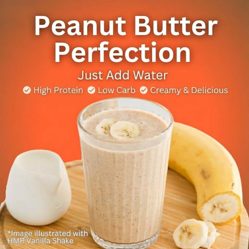 HMR Peanut Butter Powder | Powdered Peanut Butter (32 Servings), Powder Mix from Real Dry-Roasted Peanuts, 3 grams of Protein, Add to Smoothies, Shakes and Puddings, Low Carb & Keto Friendly - Image 5