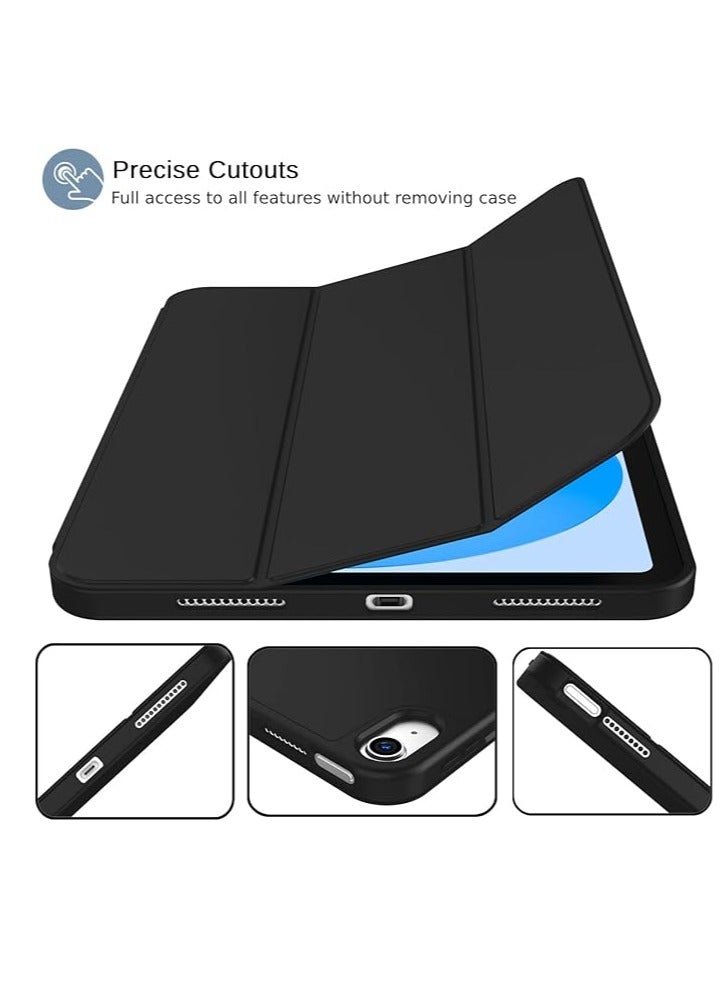 iPad Smart Case for IP 10th 2022 with Auto Sleep and Wake Feature Super Protection with a dedicated place for the pen Suitable for an iPad stand for watching movies Black  - Image 4
