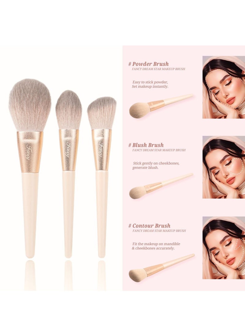 Fancy Dream Star Ultra-Thin Precision Makeup Brush With Soft Fibers, 02 Blush Brush  - Image 5