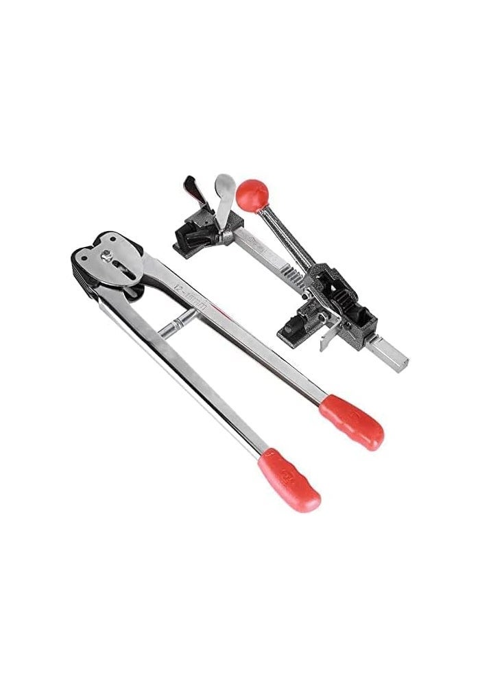 AQ AQSON مجموعة أدوات الشد اليدوية AQSON وأدوات الربط للأشرطة من 12-16 مم - Image 1