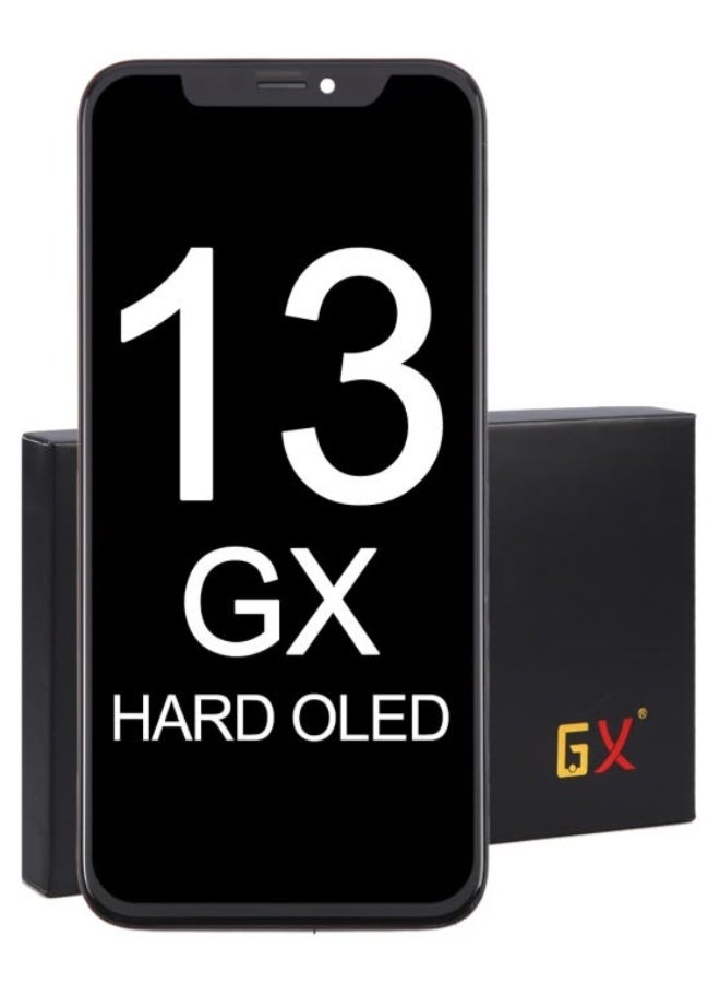 جي إكس شاشة بديلة GX LCD عالية الجودة لهاتف iPhone 13 – أسود | تجميع شاشة احترافي - Image 1