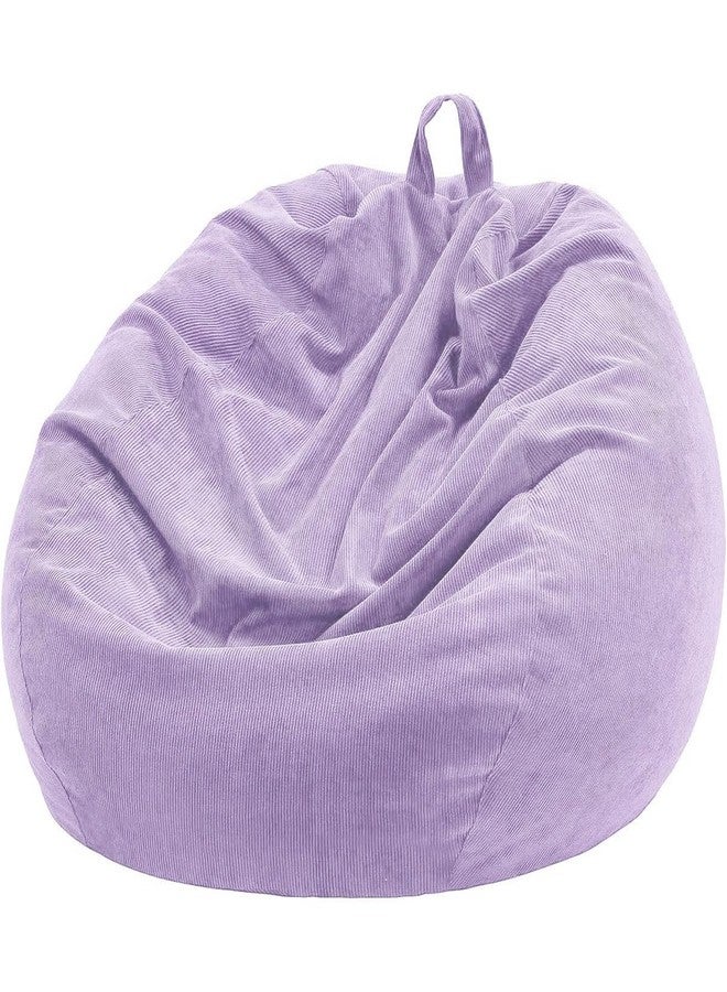 Nobildonna Bean Bag Chair Cover (No Filler) for Kids and Adults,Beanbag Stuffed Animal Storage Without Filling Plush Toys Holder and Organizer Soft Premium Corduroy 200L - Image 1