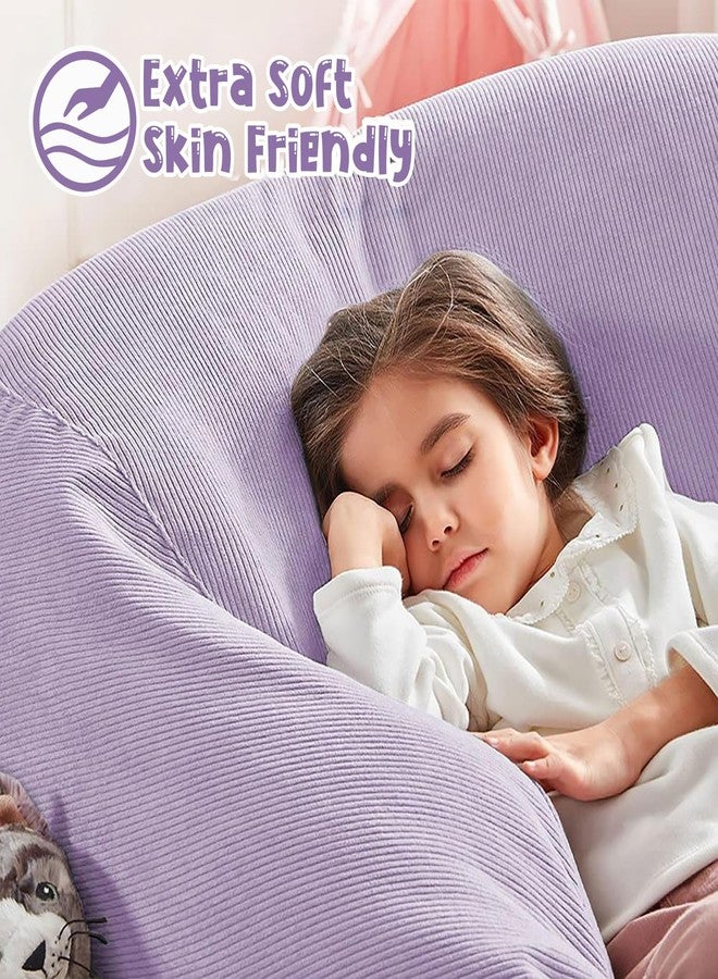 Nobildonna Bean Bag Chair Cover (No Filler) for Kids and Adults,Beanbag Stuffed Animal Storage Without Filling Plush Toys Holder and Organizer Soft Premium Corduroy 200L - Image 5