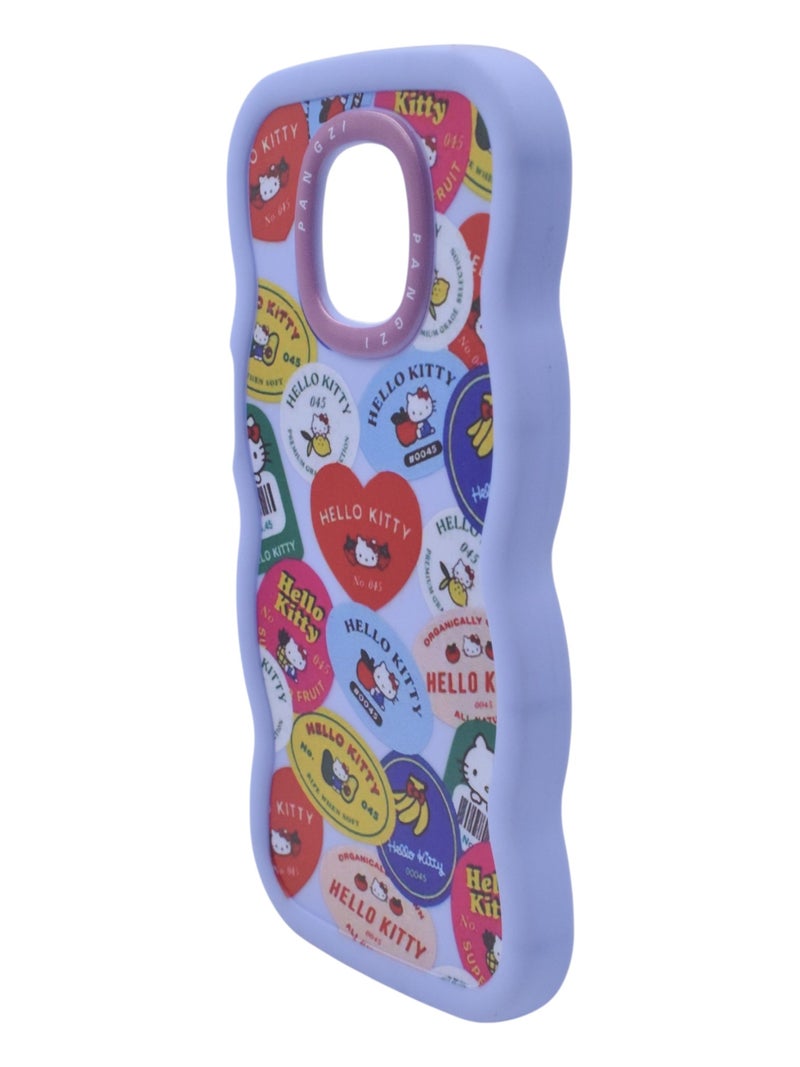 Hello Kitty Plastic Back Cover For Xiaomi Redmi Note 9S - Multicolour - Image 3