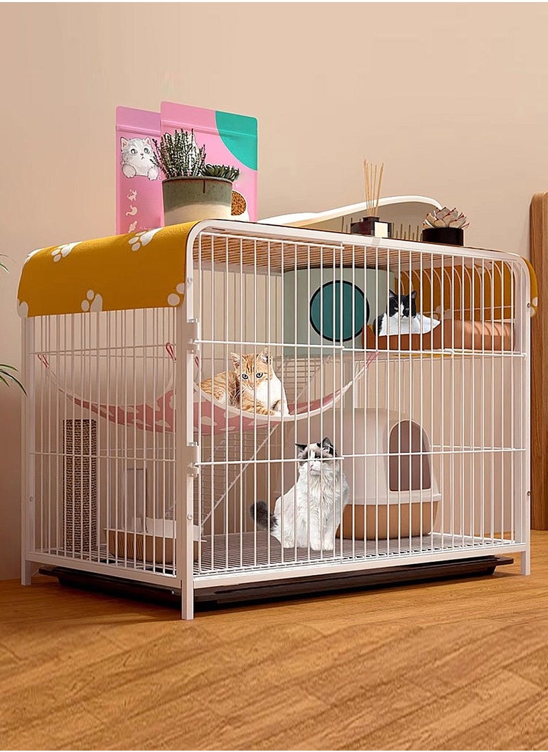 Kidle Cat Cage Extra Large Free Space Cat Cage Villa Cat House Cat Cabinet Cat Nest Cat Climbing Shelf  - Image 1