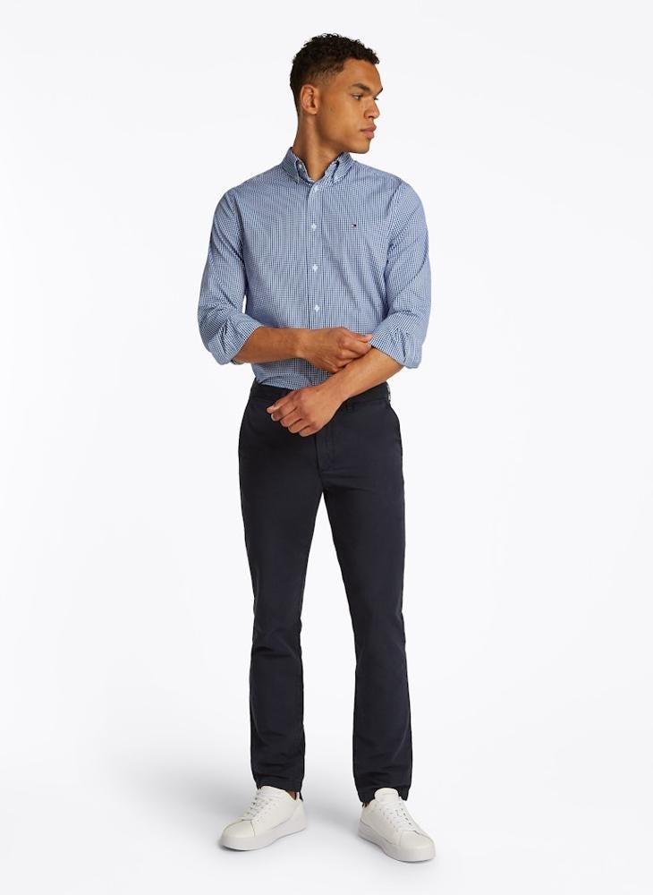 TOMMY HILFIGER Regular Fit Flex Cotton Poplin Gingham Shirt  - Image 4
