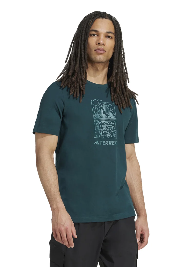 adidas تيشيرت Terrex Graphic