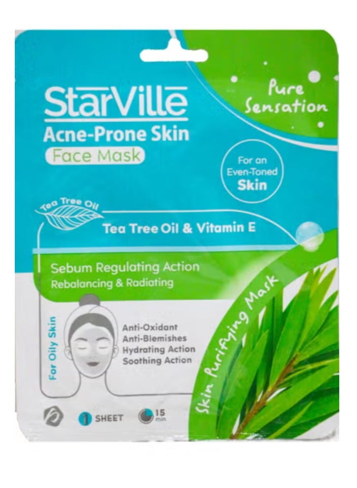 ستارفيل قناع الوجه للبشرة المعرضة لحب الشباب - Image 1