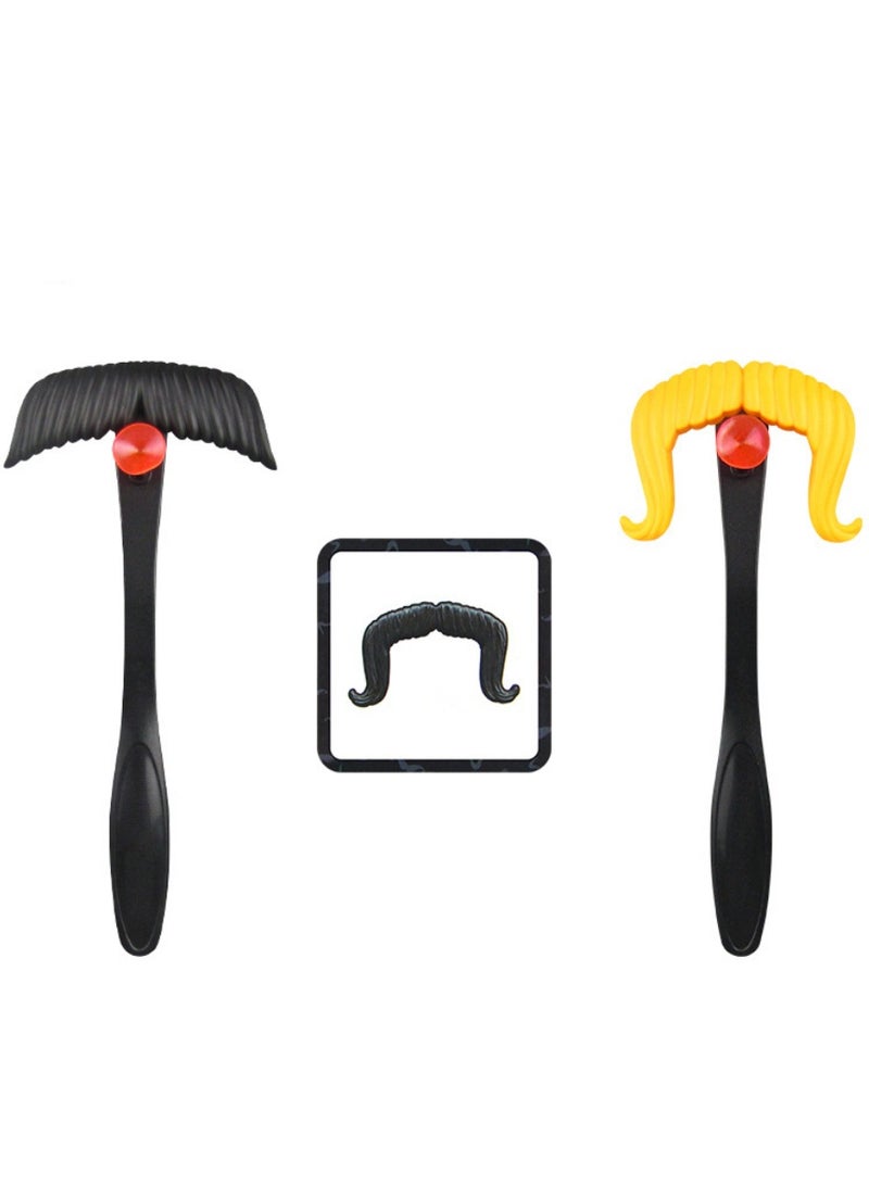 Moustaches Match Moustache Smash Fun Mustache Pass Card Children Family Game,Moustaches Match Game, Moustache Smash, Funny Mustache Pass Cards Game, Children Family Game, with 6 Moustaches  - Image 5