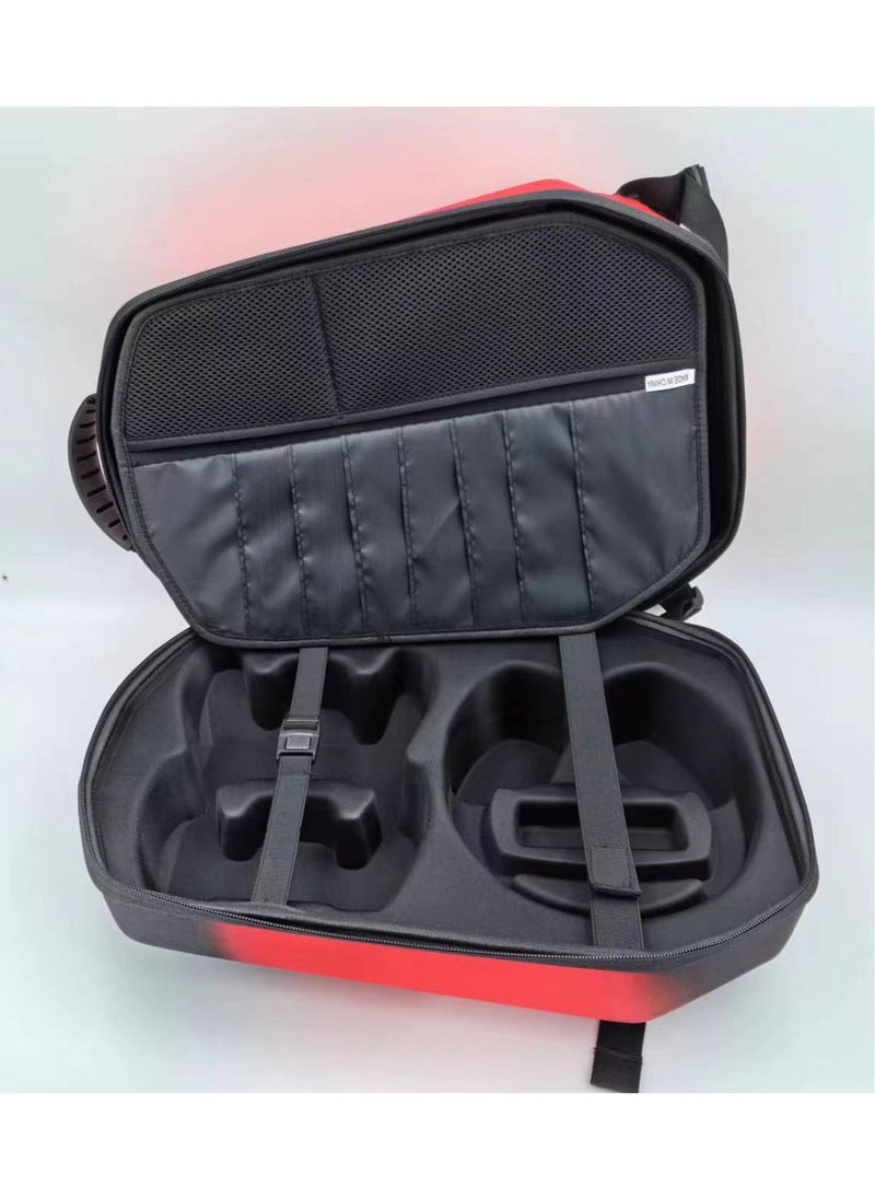 XICEN Carrying Case For PS5 slim,Gaming Storage Bag, Travel Bag Compatible with Playstation 5 slim Disc Console,Large Capacity- Backpack, Waterproof  - Image 2