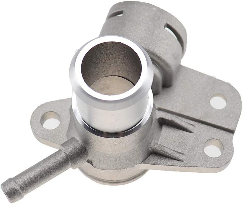 A-Redline Aluminum Coolant Outlet Flange Compatible for Jetta GLI Tiguan Passat CC Eos GTI Beetle Q3 TT 2.0T TSI CCTA Engine - Image 4