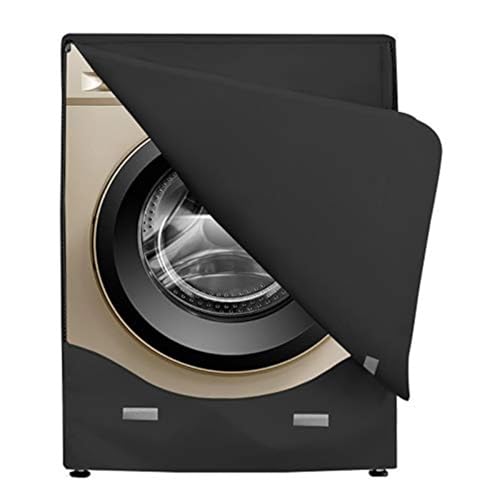 STARTWO Washer/Dryer Cover,Washer and Dryer Covers，Washine Machine Cover for Waterproof and Dustproof Thickening Front-Loading Machine，Washer Cover Fit for Most Front-loading Washer (black) - Image 1