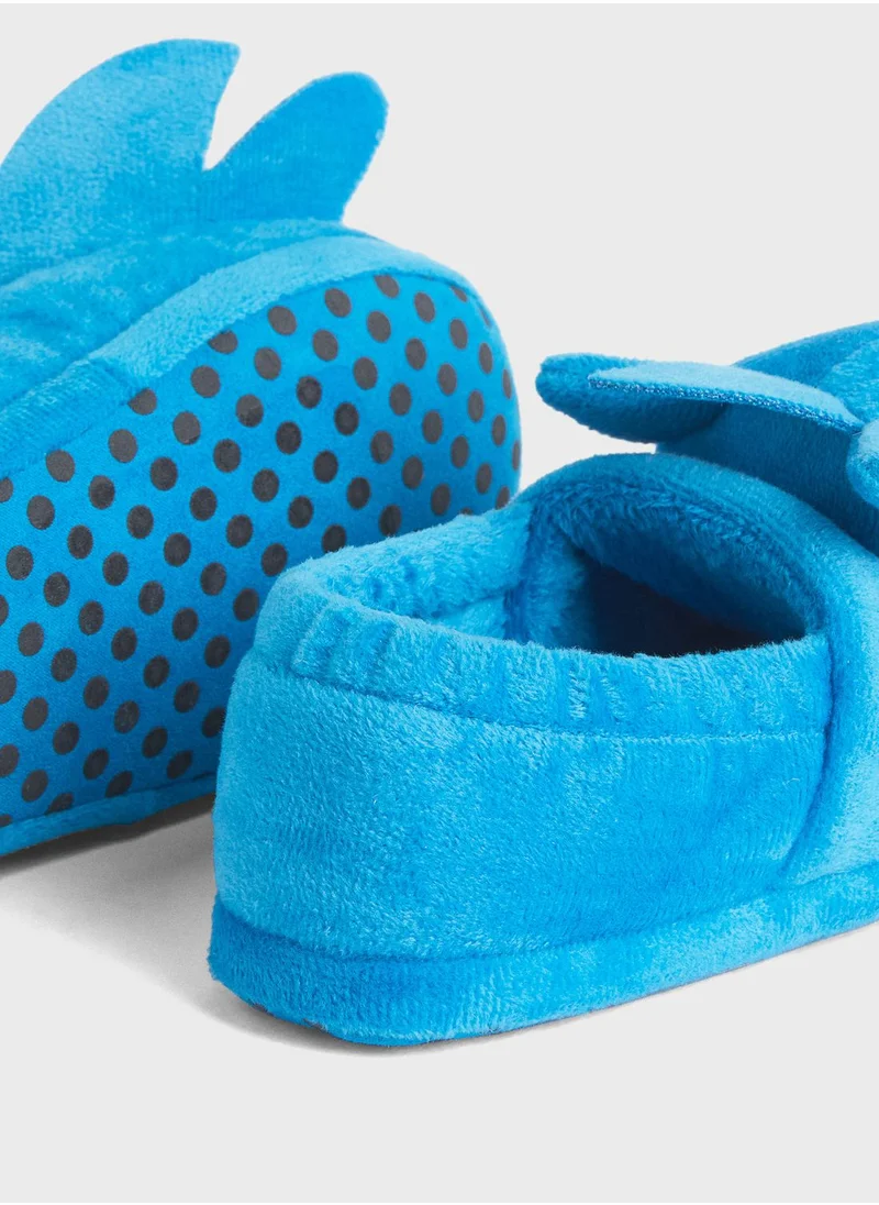 H&M Kids Sonic Printed Slippers Slip Ons