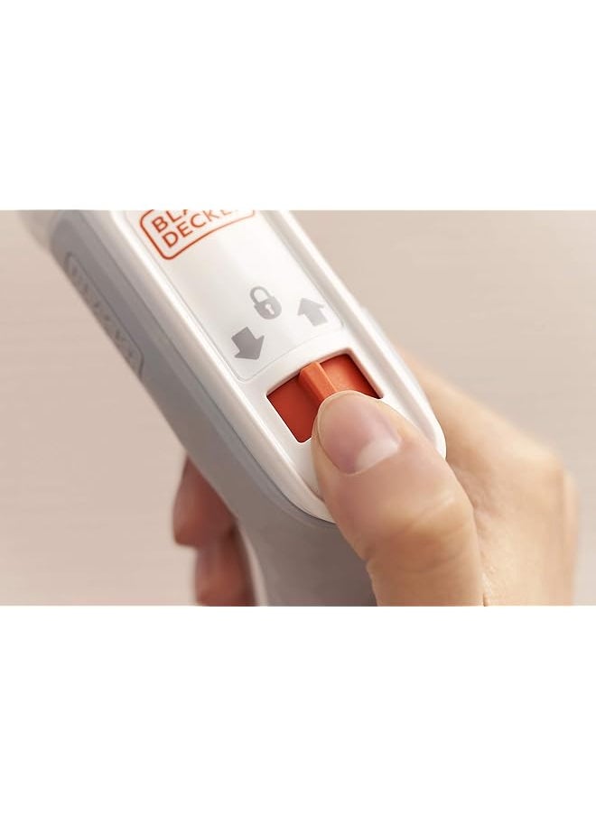 BLACK+DECKER - Cordless Universal Hexdriver 3.6V Li Ion Furniture Assembly Tool Kit Patented Chuck Ergonomic Led Charge Indicator Dual Direction Functionality Orange White Bcrta01 B5 - Image 1