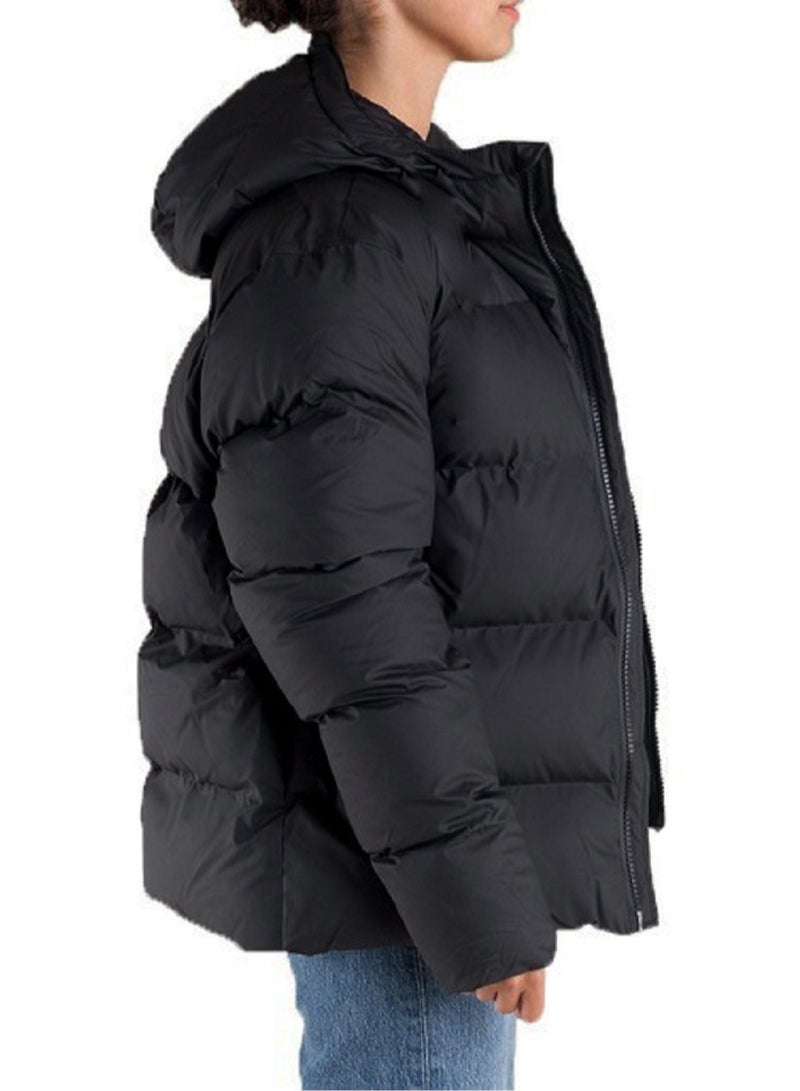 general Bomber Jacket with Removable Hood - Image 4