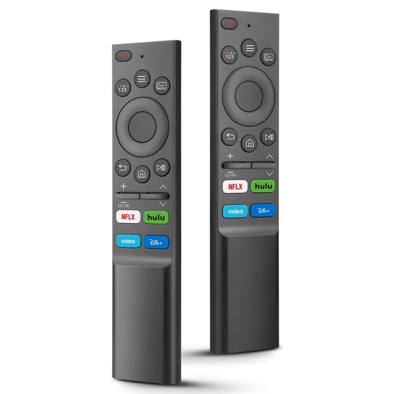 Angrox ã€Pack of 2ã€‘ Universal Replacement Remote Control for Samsung TVs - Compatible with The Frame QLED OLED UHD 4K/8K Smart TVs & Monitor Series - Image 1