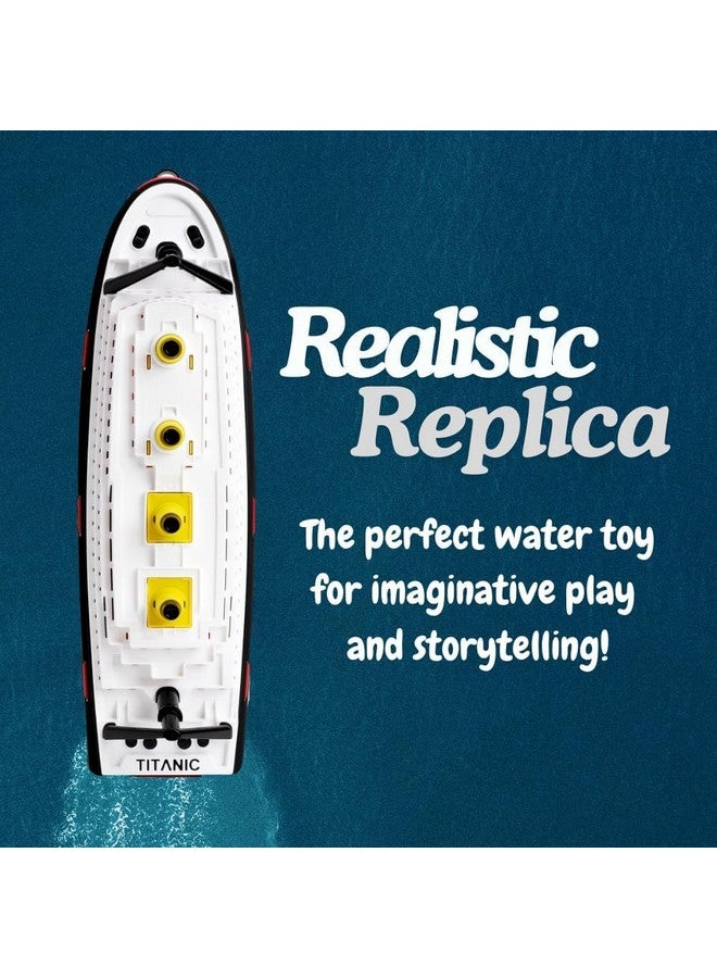 Toyland® 41cm (16") Titanic Replica Toy Boat - Kids Floating Water Toy - Pool & Bathtime Toys - 3 Years+ - Image 5