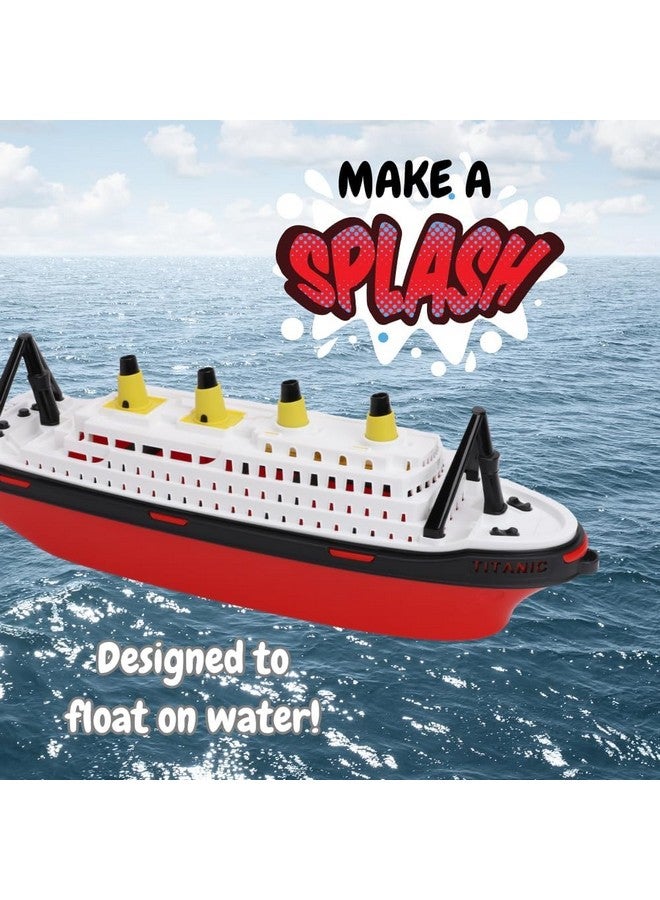 Toyland® 41cm (16") Titanic Replica Toy Boat - Kids Floating Water Toy - Pool & Bathtime Toys - 3 Years+ - Image 4