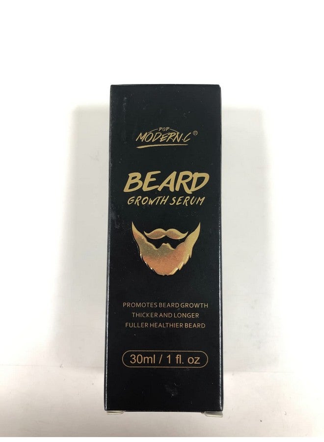 POP MODERN.C Beard Growth Oil With Biotin Caffeine, Stimulate Beard Growth Serum For Facial Hair Treatment, Promote Hair Regrowth For Men Full Longer Masculine Thick Male Beard Gift - Image 5
