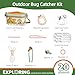 KOALA DIARY Bug Catcher for Kids Explorer Bug Catching KitMagnifying Glass Tweezers Whistle Compass Learning Guide Insect Habitat Outdoor Toys3 Year Kids Bug Catcher Set - Image 4