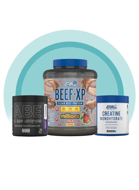 Bundle Of Nutritional Supplements For Cutting