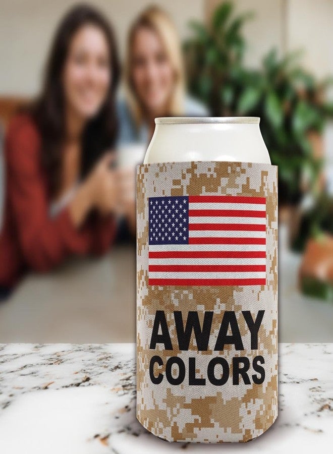 ذيس وير حافظة مشروبات حرارية بألوان العلم الأمريكي ونقشة التمويه الصحراوي، إصدار خاص بيوم الاستقلال الأمريكي (عبوة من قطعتين) - Image 5