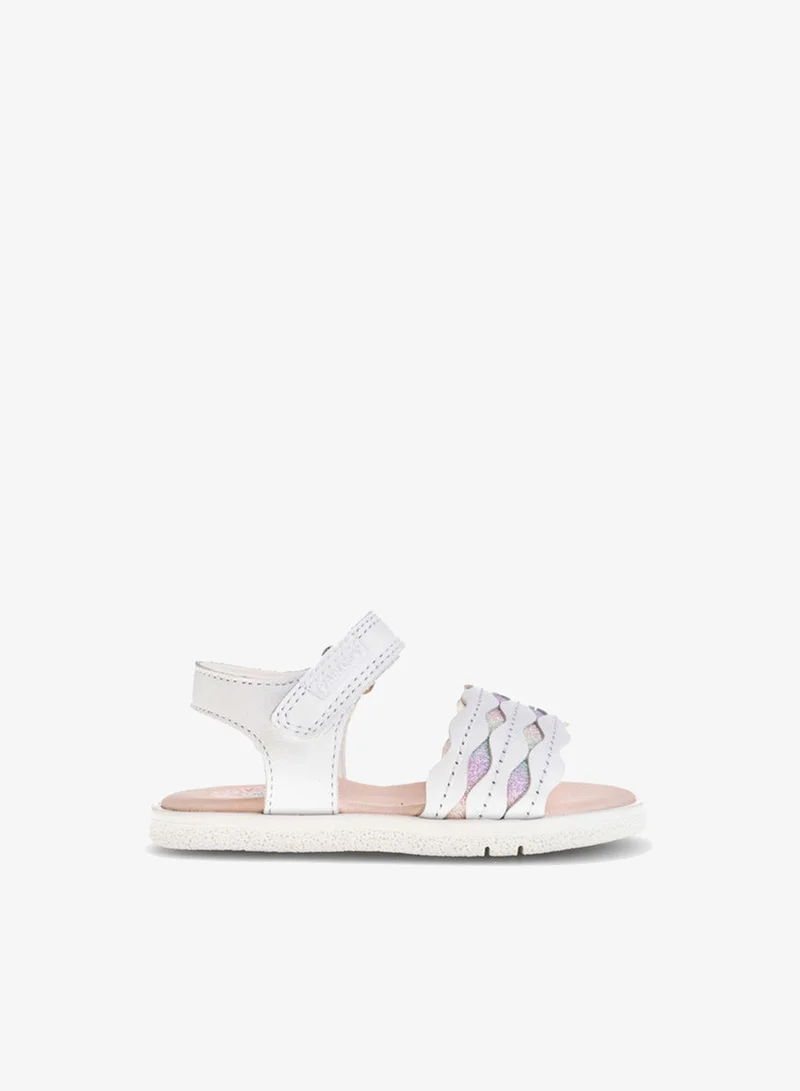 بابلوسكي صنادل بناتي بشريط لاصق بخطاف وحلقة