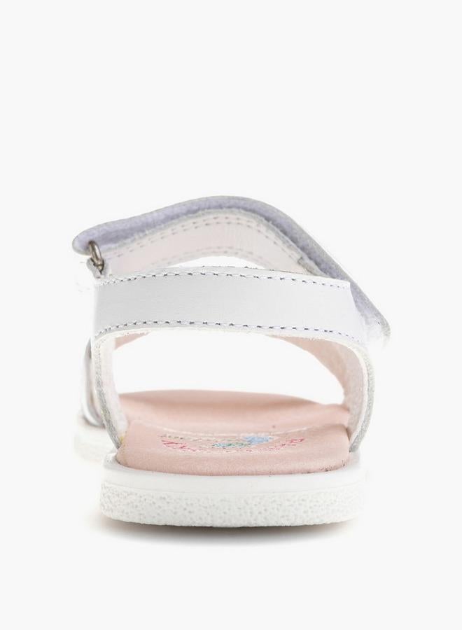Pablosky Girls' Strappy Sandals with Hook and Loop Closure - Image 3