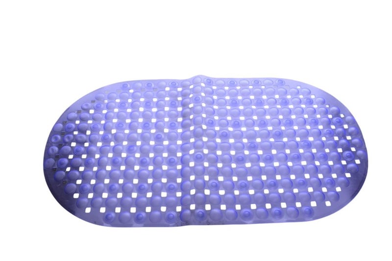 Bubbles Silicone Bath Mat - Blue - Image 1