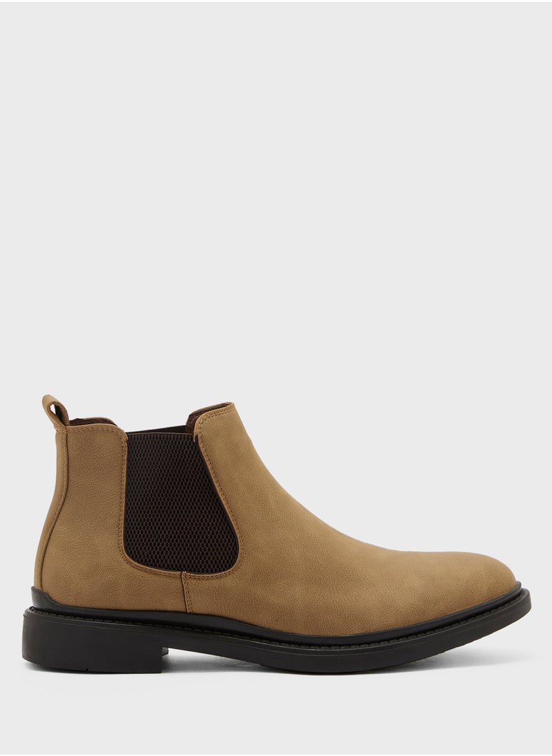 Robert Wood Suede Chelsea Boots  - Image 1