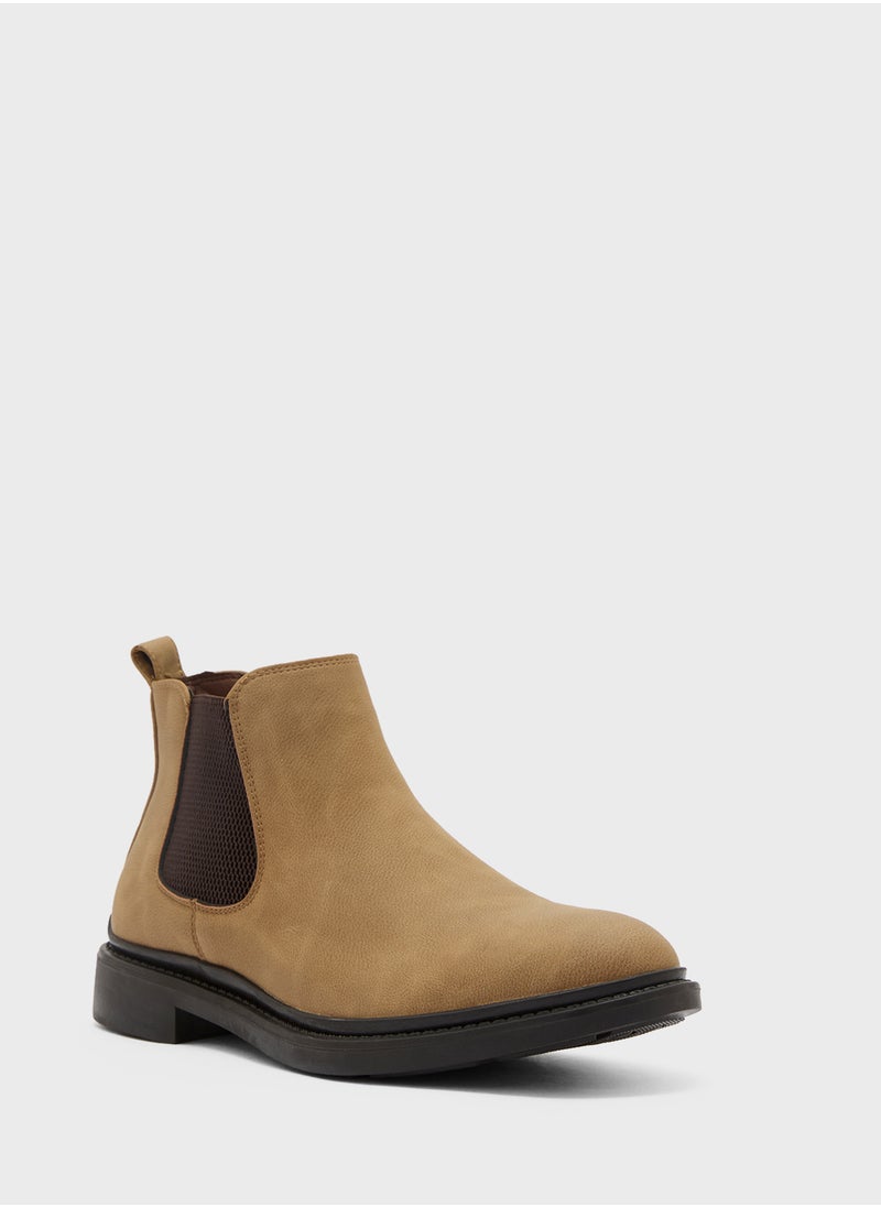 Robert Wood Suede Chelsea Boots  - Image 2
