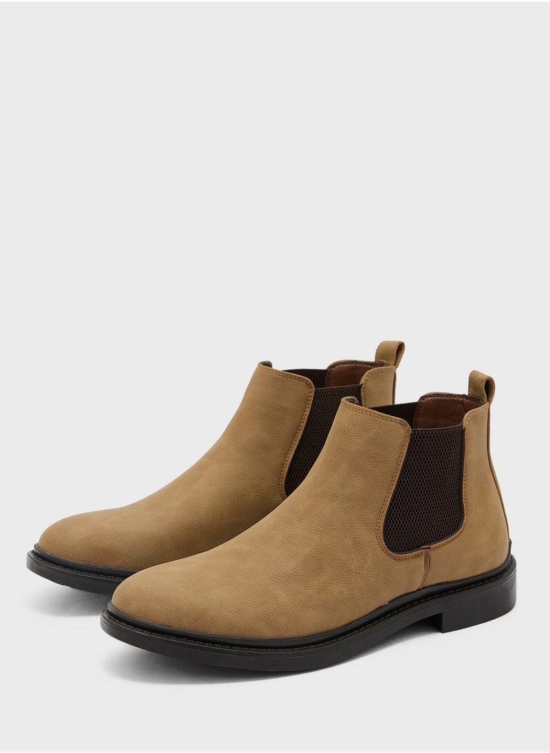 Robert Wood Suede Chelsea Boots  - Image 4