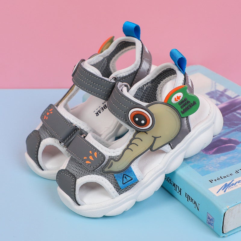 Children'S Sandals Breathable Hollow Out Sandals For Boys And Girls Cute Soft Bottom Anti-Collision Sports Sandals - Image 1