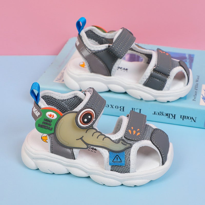 Children'S Sandals Breathable Hollow Out Sandals For Boys And Girls Cute Soft Bottom Anti-Collision Sports Sandals - Image 4