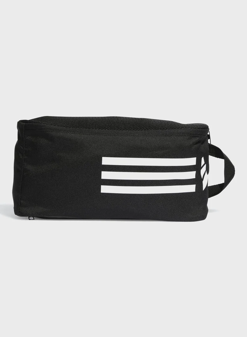 adidas essential training shoe bag with socks