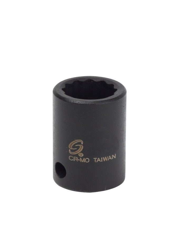 Sunex Tools Sunex 314z 3/8-Inch Drive 7/16-Inch 12-Point SAE Standard Impact Socket - Image 1