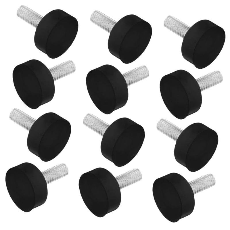Adjustable Rubber Anti Vibration Feet Furniture Washer Dryer Screw in Leveling Pads - Image 2